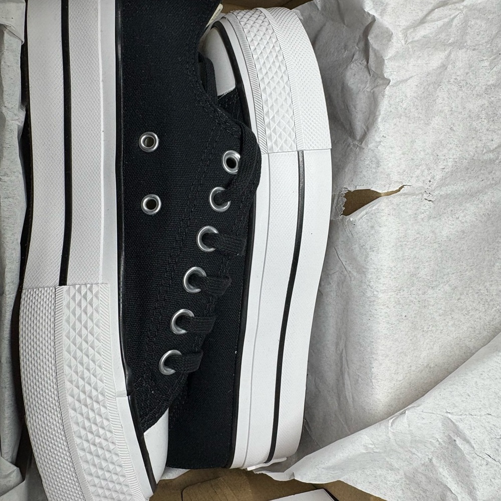 Converse Black and White High-Top Sneakers